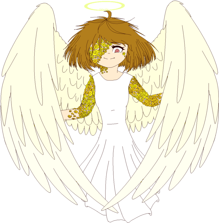 Flowerfell Frisk By Gabelucek - Angel (1024x768)