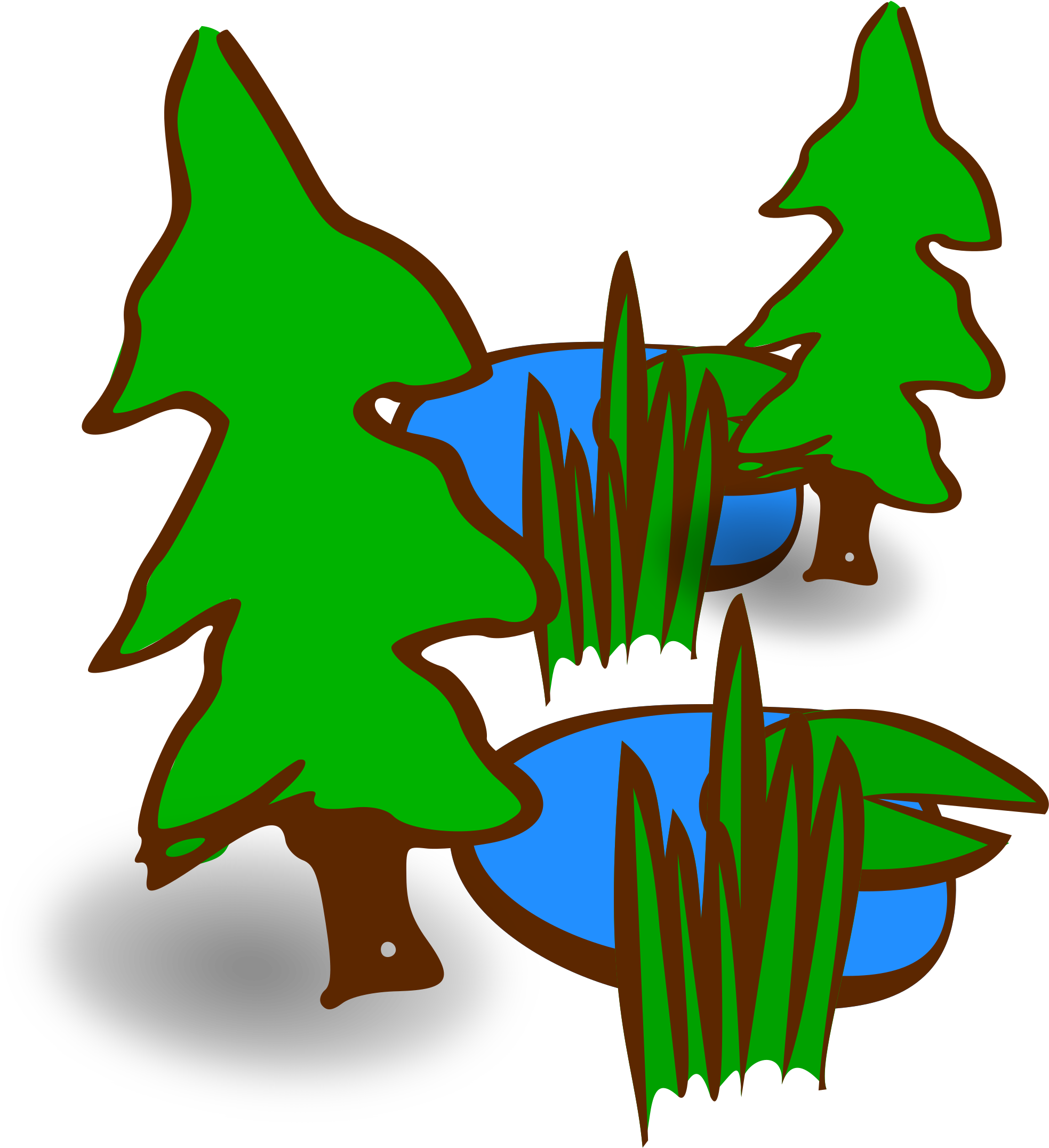 Marsh Clip Art - Marsh Clip Art (2400x2400)