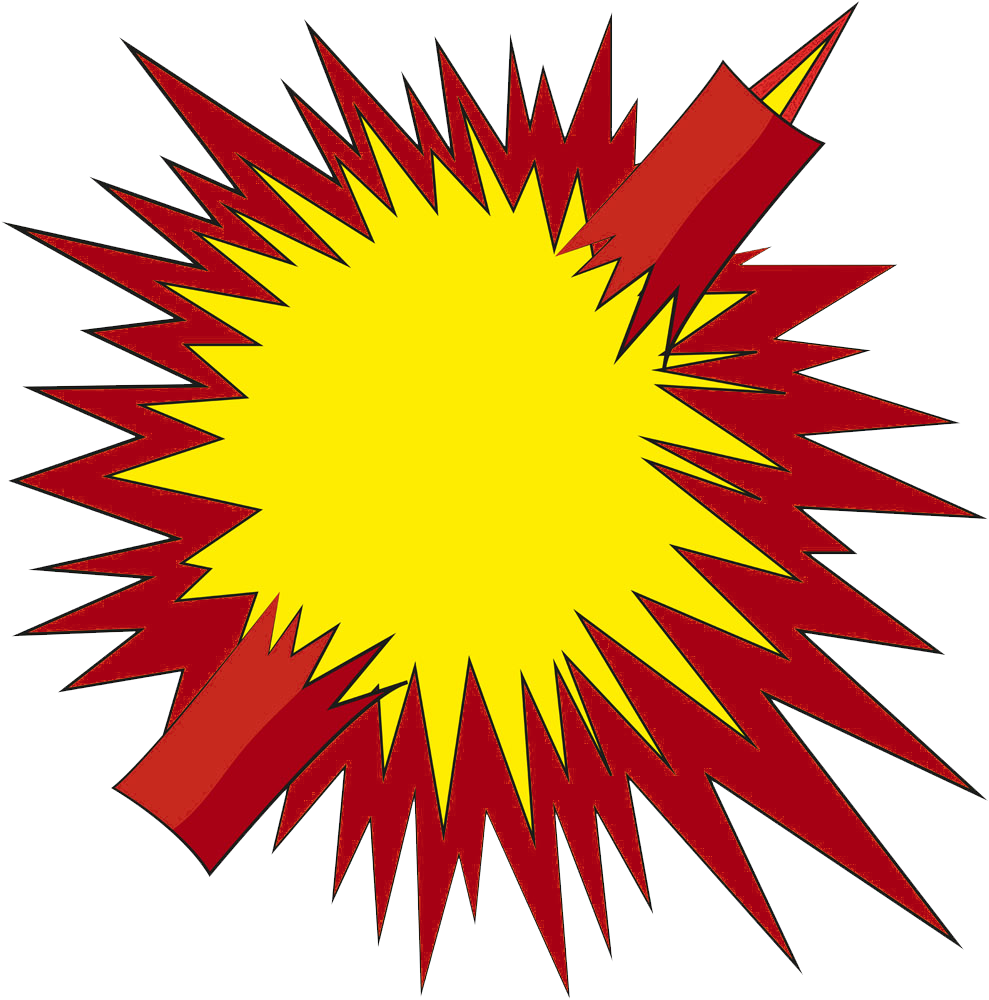 Explosion Cartoon Comics Comic Book - Desenhos De Bombas E Explosoes (989x1000)