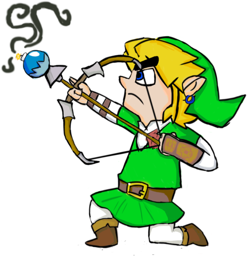 Bomb Arrow By Canavarhero - Cartoon (894x894)