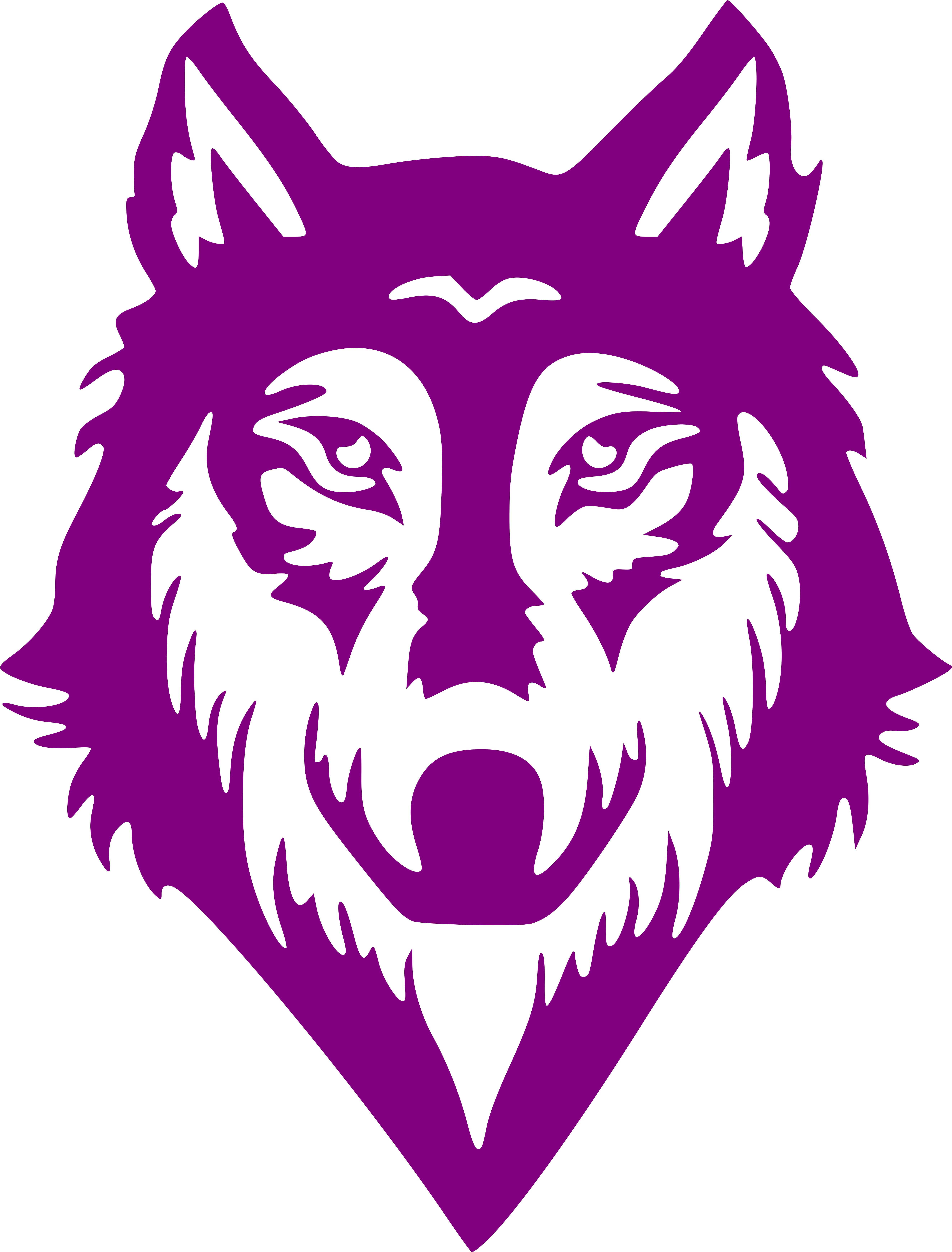   Wolf Head Logo (7200x7200)