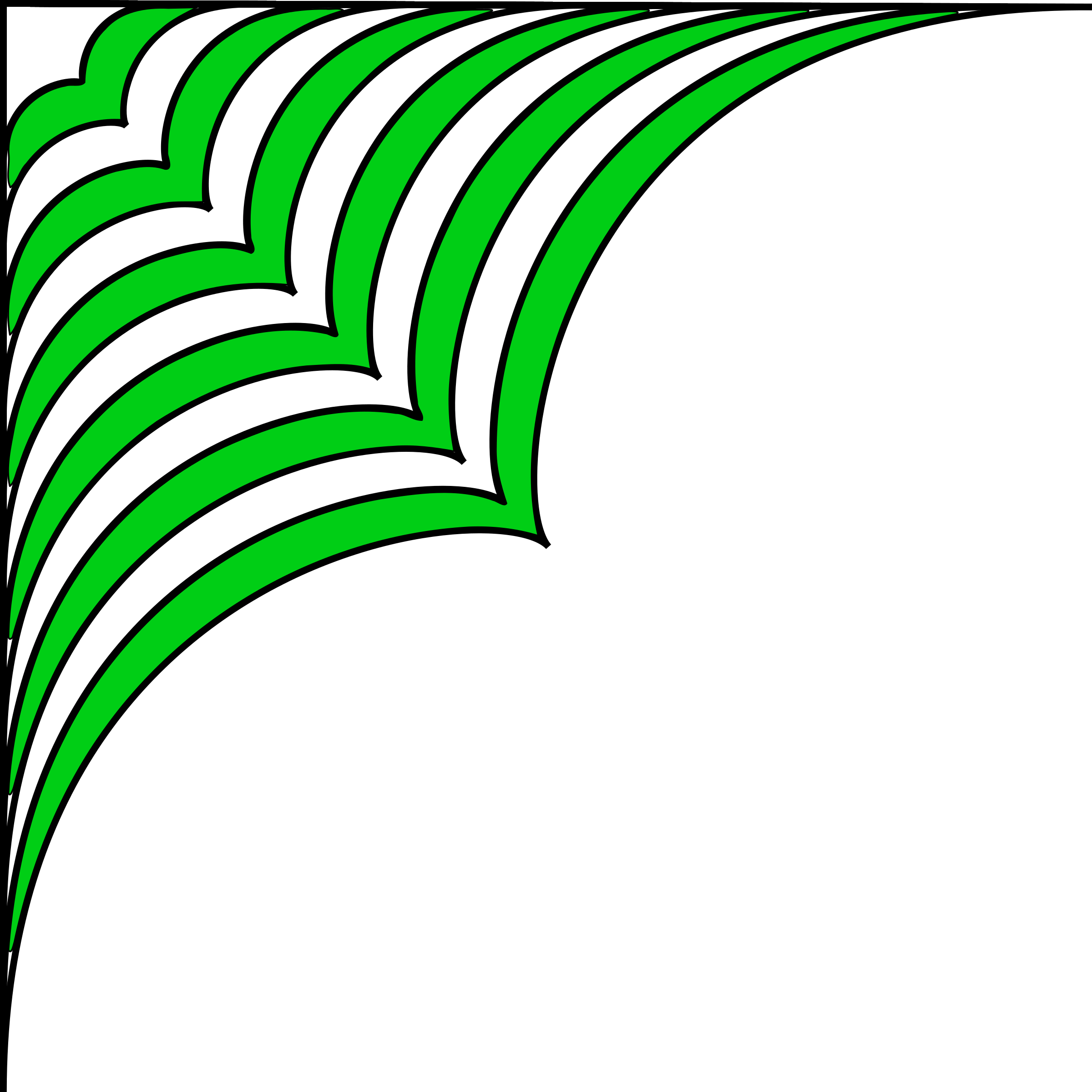 Medium Image - Background Bingkai Vektor Hijau (2400x2400)