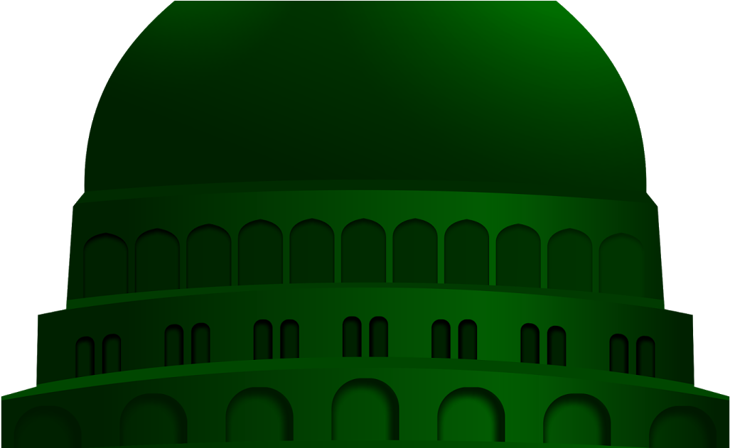 Gumbad E Khizra Vector Designed By Kashif Mir - Arch (1200x630)