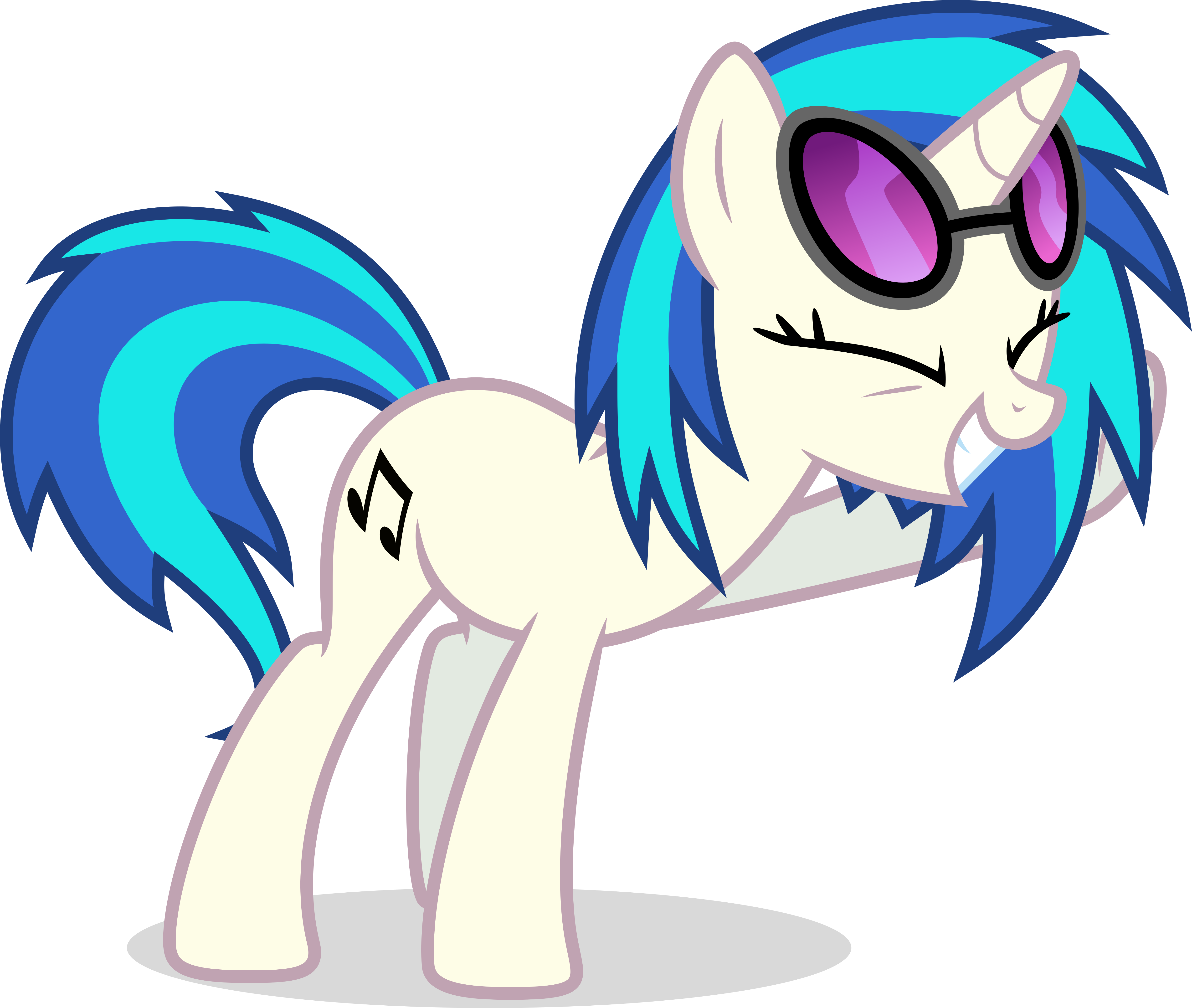 Dj Vinyl Scratch - Vinyl Scratch Mlp (5000x4228)