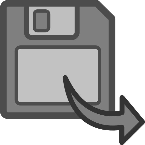 Transfer Data Clipart (600x602)