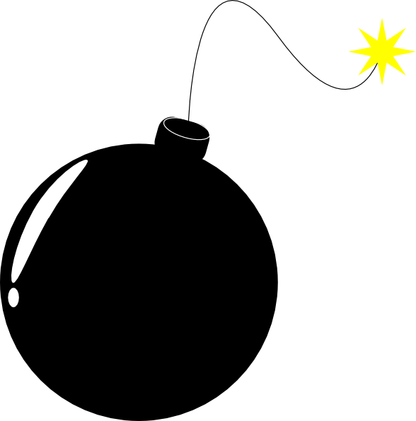 Bombe Clip Art (588x596)