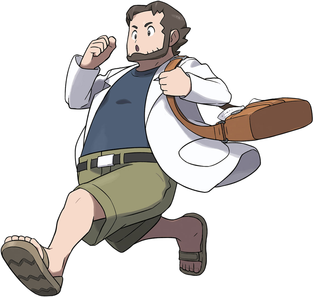 Omega Ruby Alpha Sapphire Birch - Pokemon Omega Ruby And Alpha Sapphire Characters (1047x1005)