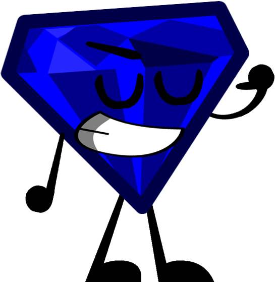 Sapphire Pose - Sapphire Bfdi (571x561)