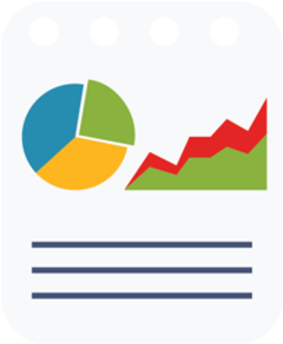 Application Software Icons Quotes - Report Icon Flat Png (512x512)