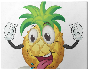 Cartoon Pineapple (400x400)