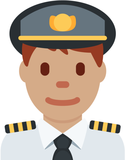 Twitter - Pilot Emoji (512x512)