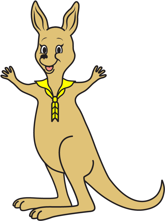 Bindi Angled Yellow - Kangaroo (667x943)