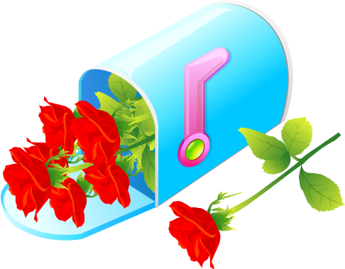 Envelope Mail Clip Art - Anthurium (500x500)