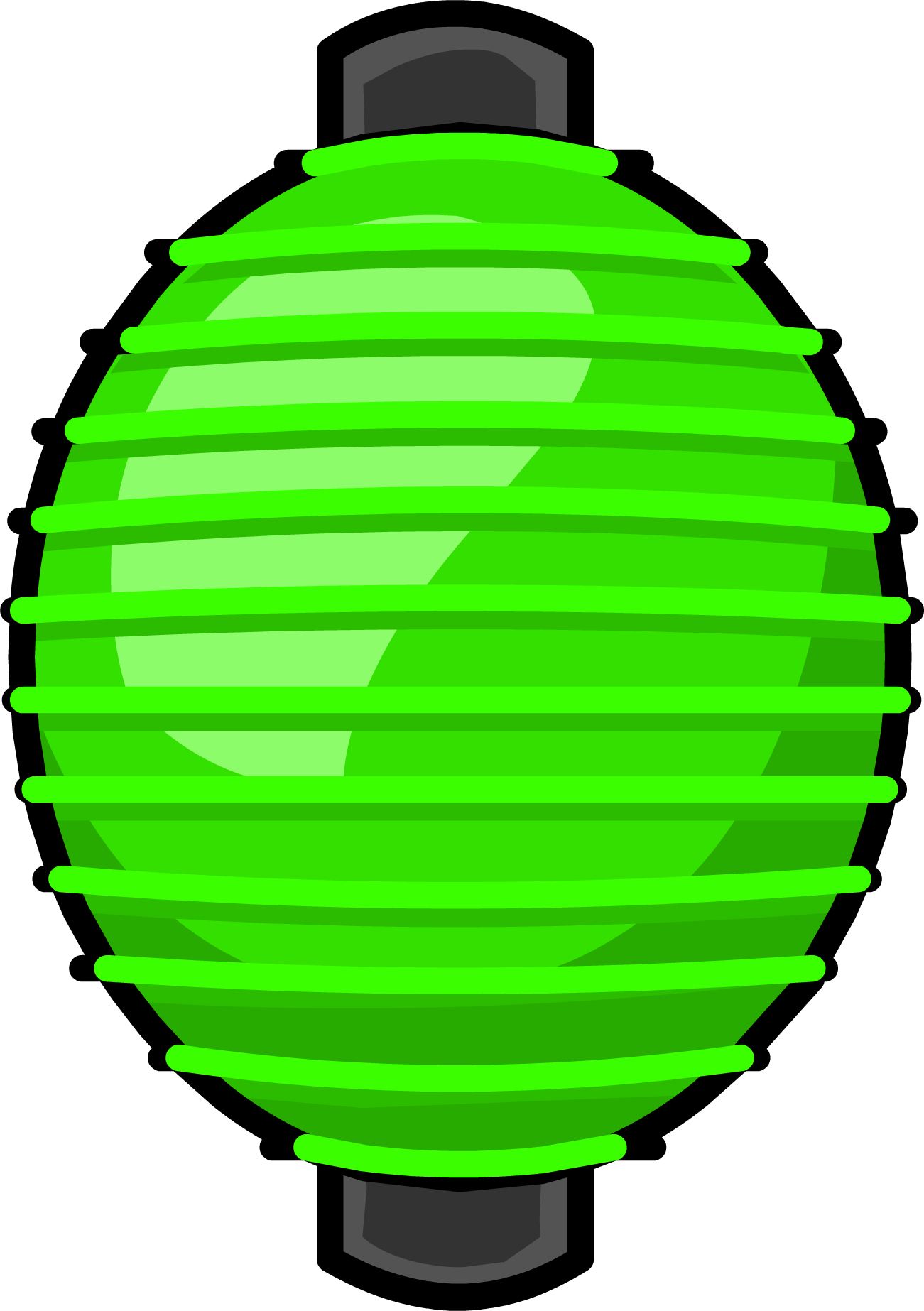 Green Paper Lantern - Paper Lantern (1301x1846)