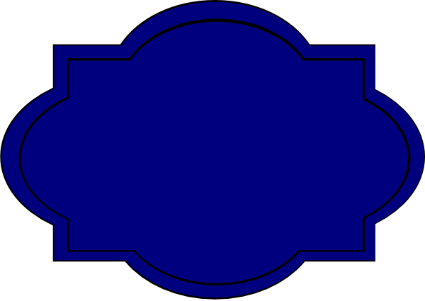 How To Set Use Blue Frame Svg Vector - Clip Art (600x425)
