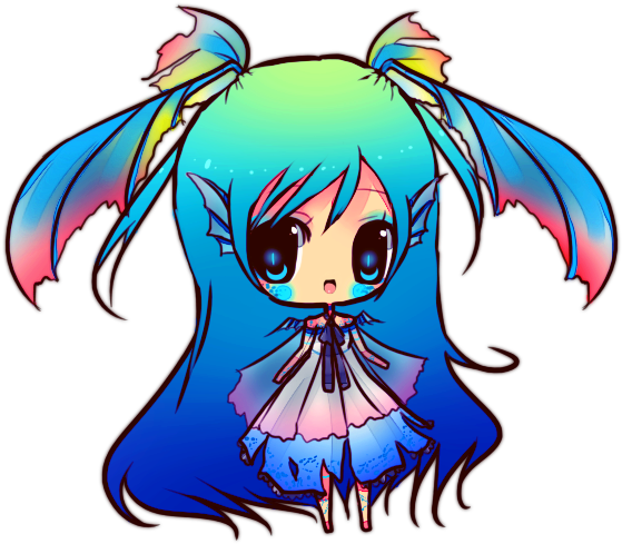 Chibi Dragon Anime Drawing (577x512)