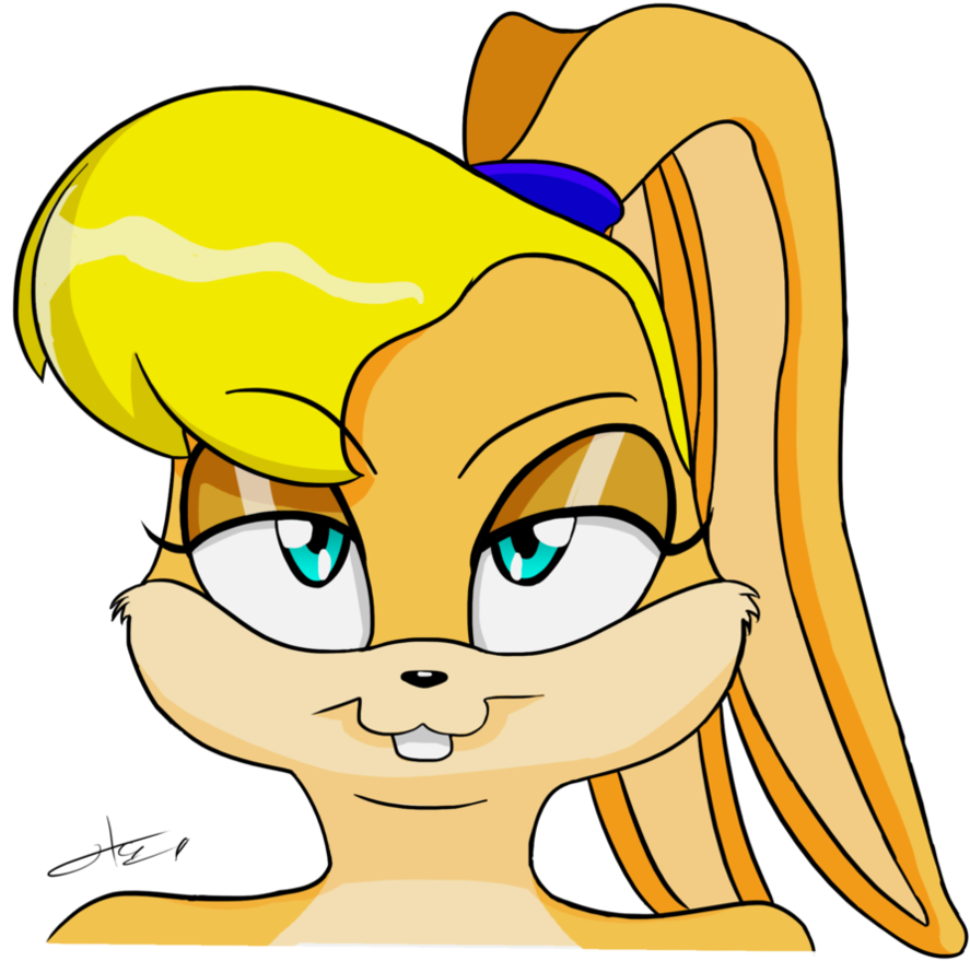 Lola Bunny By Otakon7 - Drawing (894x894)