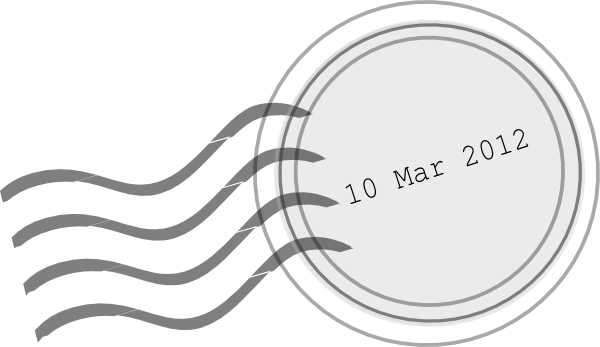 Post Stamp Clip Art (600x347)