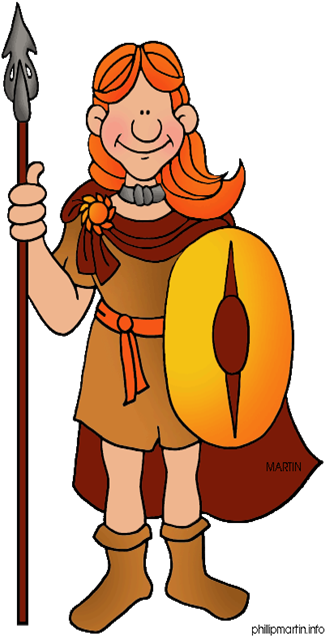 Why Study Greek And - Celts Clipart (349x645)