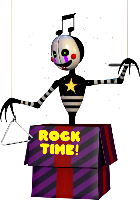 Editrockstar - Fnaf 6 Security Puppet (461x658)