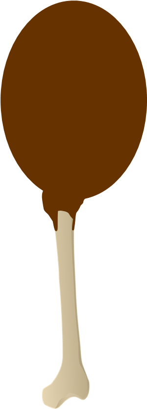Chicken Leg - Bfdi Chicken Leg (560x859)