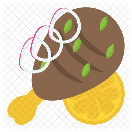 Leg Chicken Icon - Chicken (512x512)