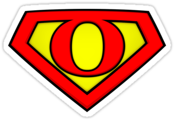 Super O Logo Shield - Superman Logo With D (375x360)
