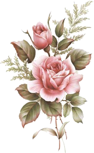 231 - Rose And Rose Bud Tattoo (309x509)