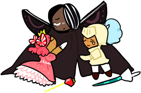 Im Just Real Sad - Cookie Run Dark Choco Cookie (500x368)