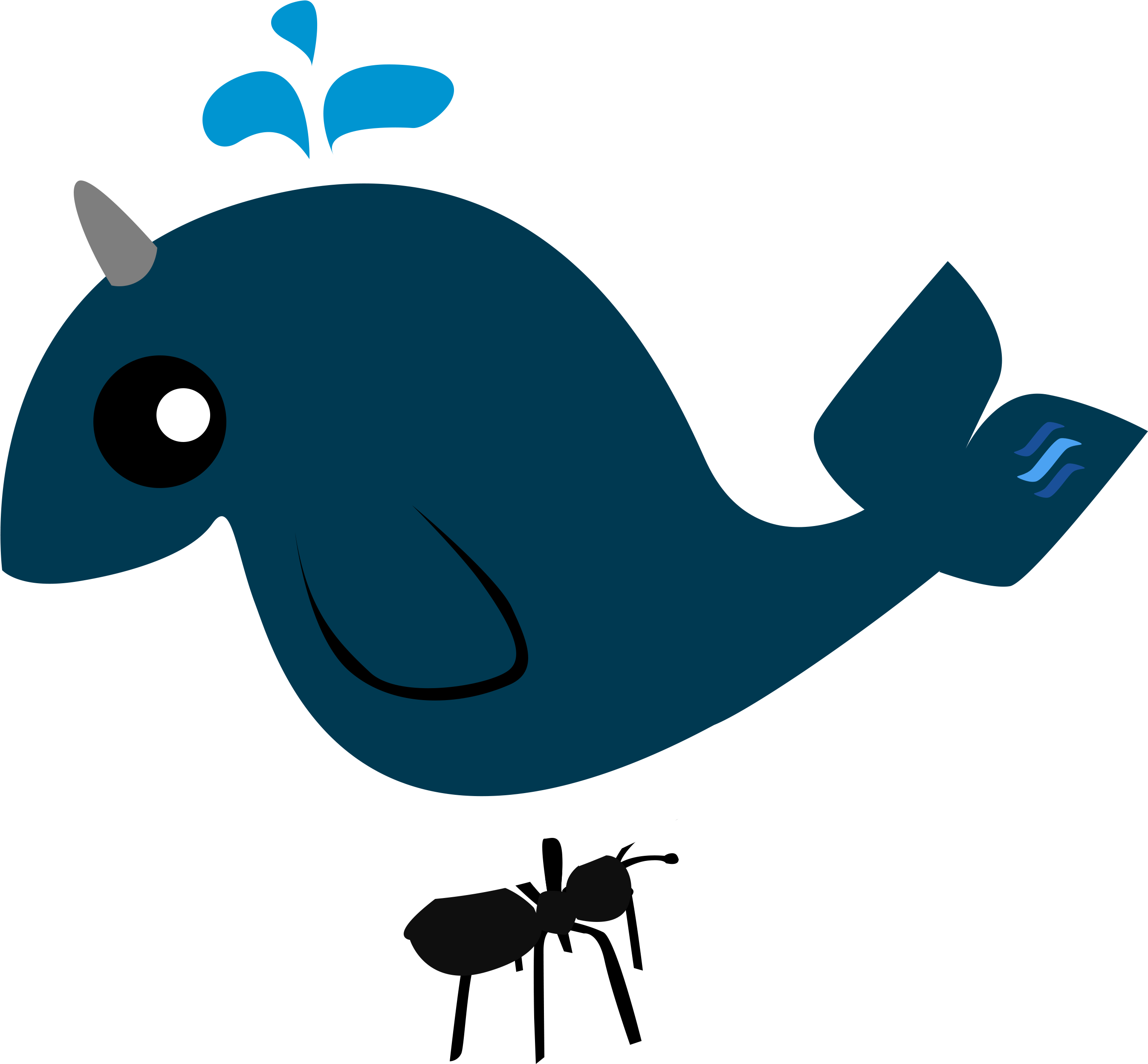 Support A Whale - Cartoon (3120x4160)
