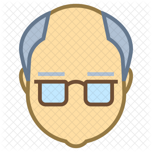 Retired Man Icon - Icon (512x512)