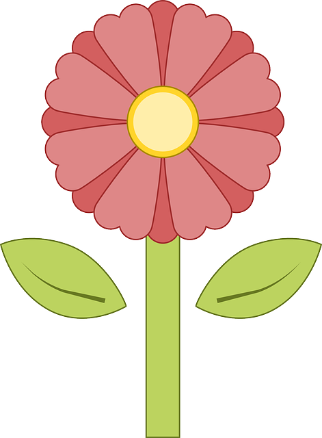 Spring Flower, Leaves, Nature, Pink, Plant, Spring - صور ورد كرتون (471x640)