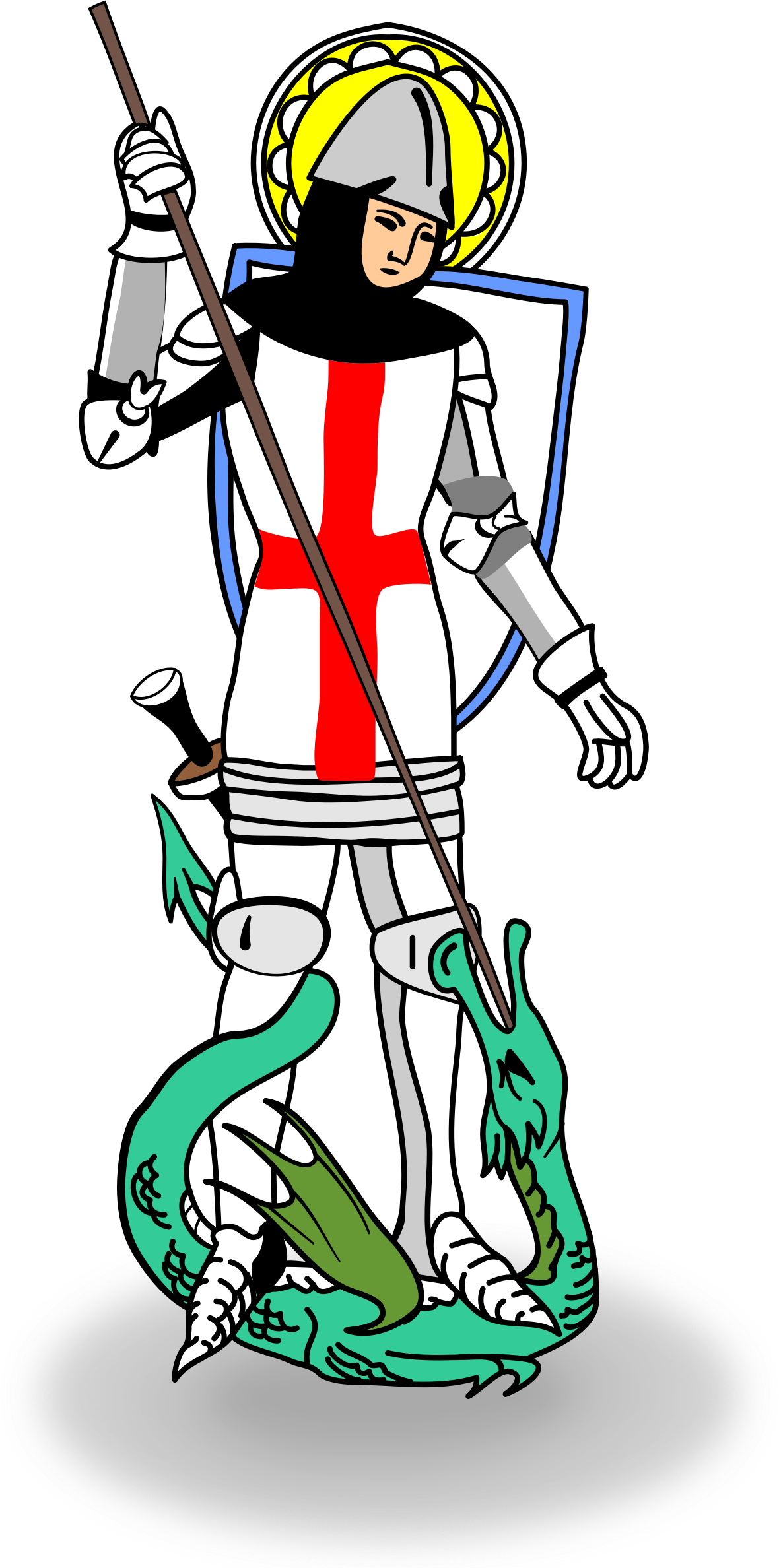 Big Image - St George Clip Art (1180x2376)