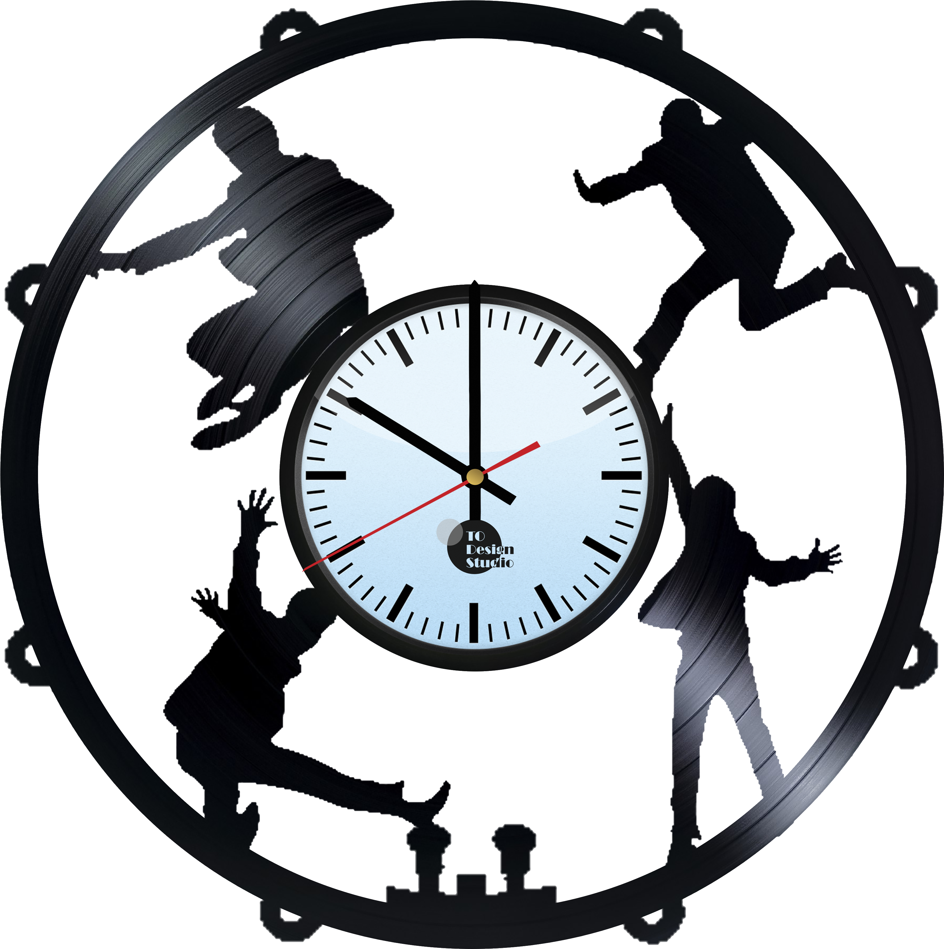 Fan - Snoopy Vinyl Record Wall Clock Snoopy Lazy Vinyl Record (4016x4016)
