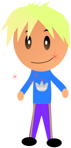Adidas Boy - Cartoon (353x500)