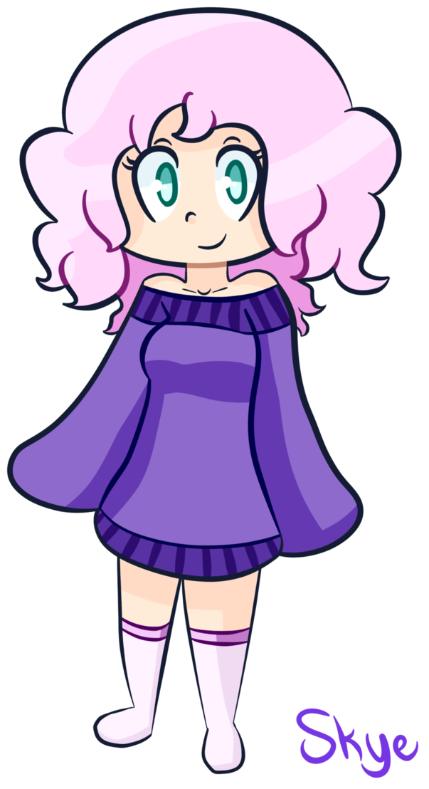 Sweater Chibi By Ramonaskye - Chibi Sweater (704x1136)
