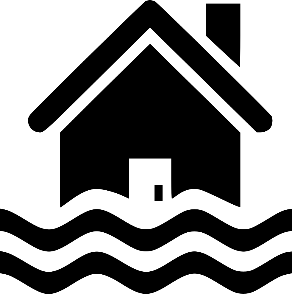 Flood Comments - Home Icon Blue (981x987)