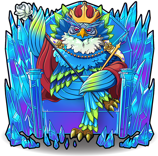 843 Crystowl Throne Bmg - Illustration (512x512)