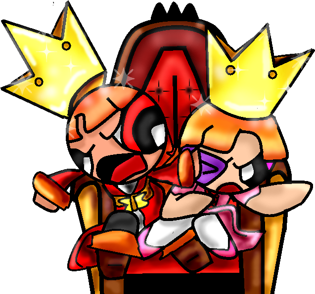 To Share The Throne By Kazunapikachu - Cartoon (800x600)