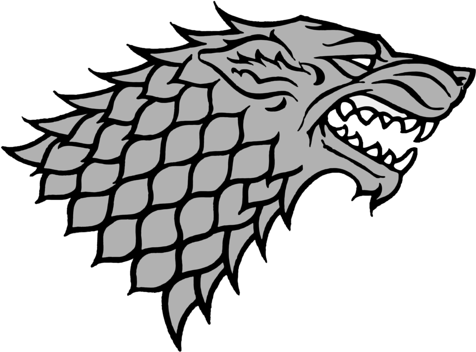 Stark House Wolf - Dire Wolf Tattoo Designs (1024x1024)