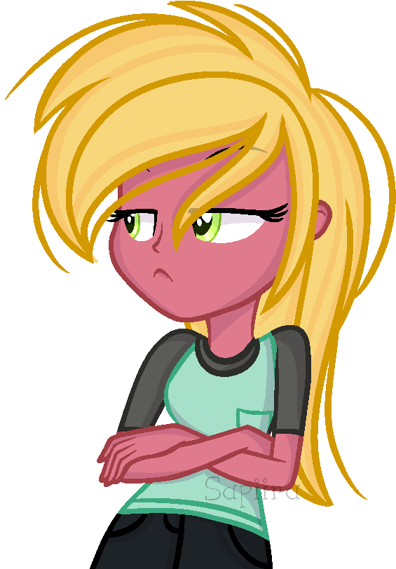 Equestria Girl Sass - Mlp Equestria Girls Oc Serenity (570x820)