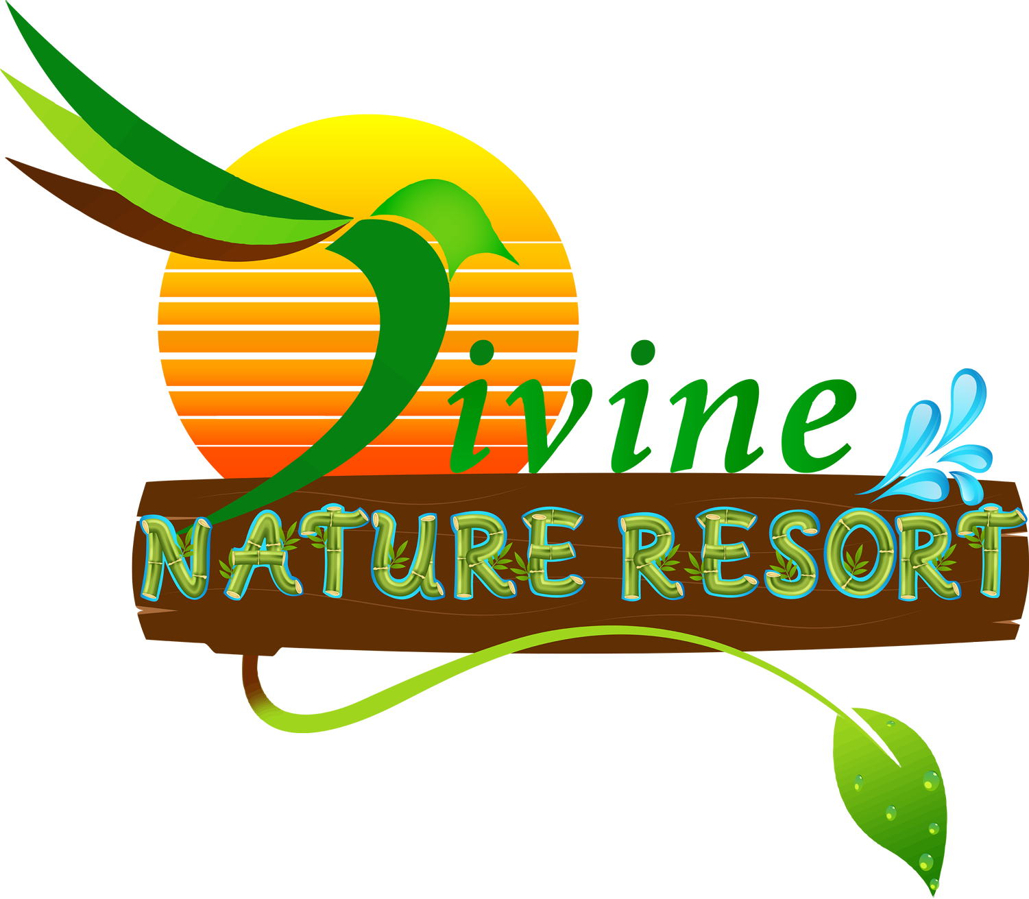 Divine Nature Resort Logo - Divinity (1501x1311)