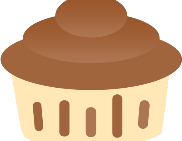 Muffin Clipart Coklat - Chocolate (640x480)