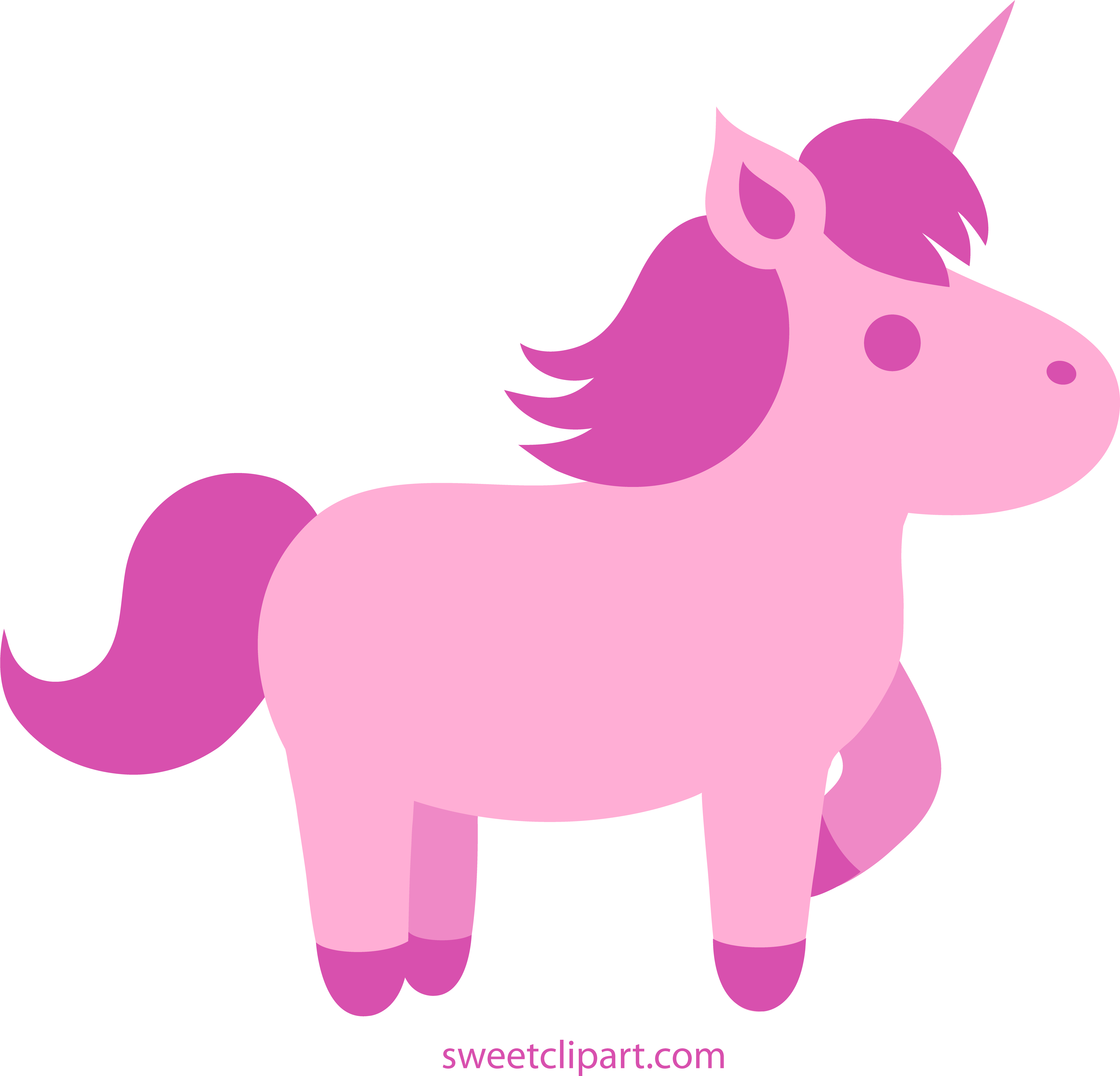 Unicorns Cliparts - Clip Art (5223x5028)