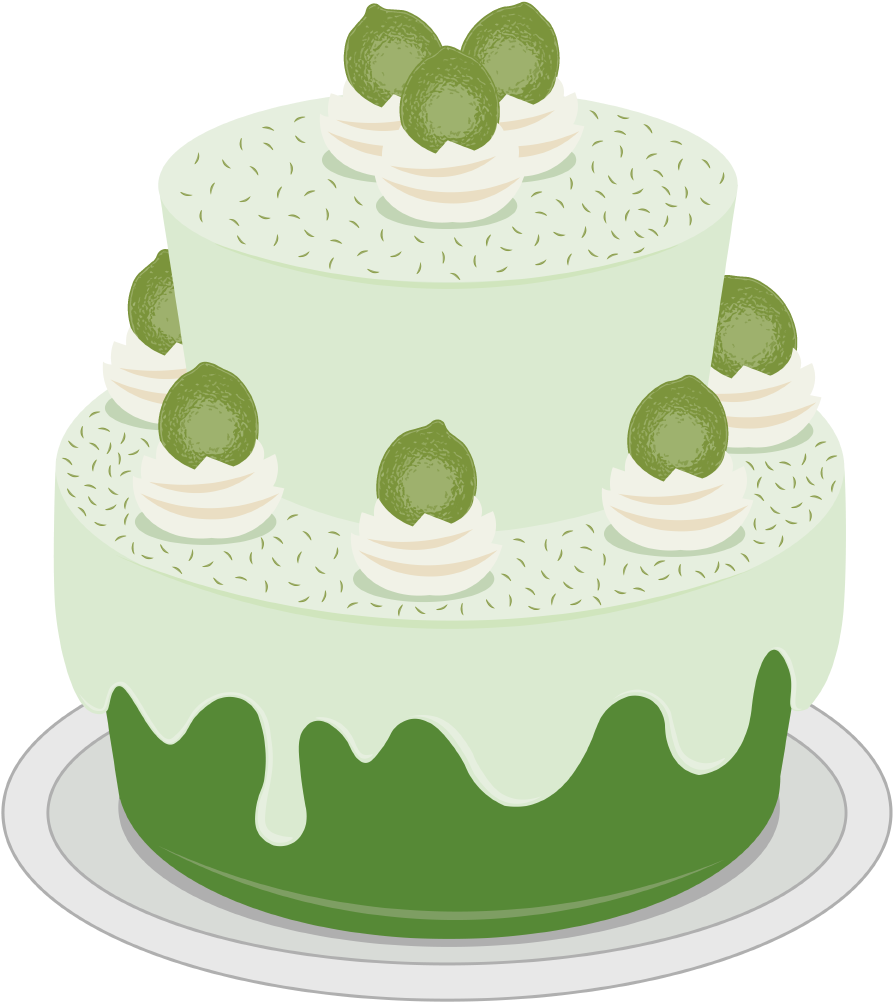 Key Lime Birthday Cake - Днем Рождения Римма (1024x1024)
