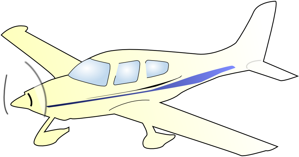 Clipart Info - Plane Clip Art (1000x524)