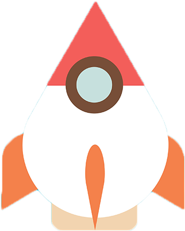 Rocket Flat Design Clip Art - Rocket Flat Design Clip Art (483x627)
