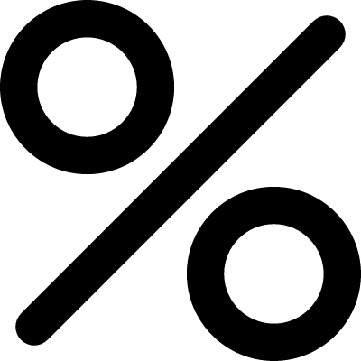 Percent Png - Symbol (400x400)