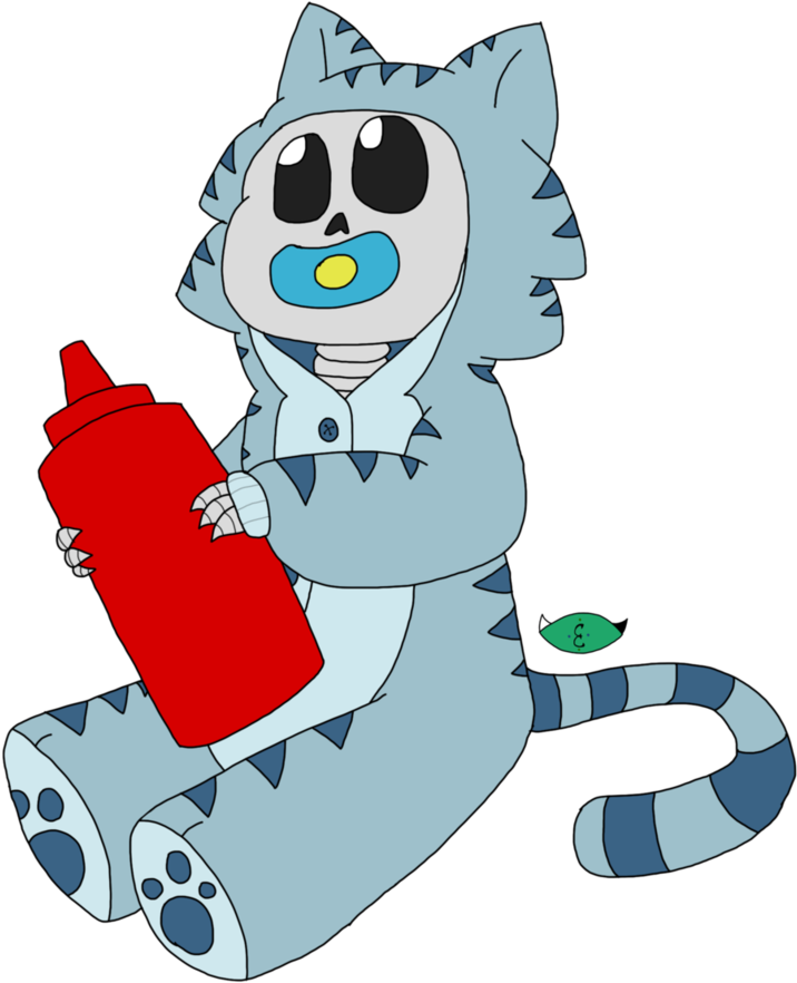 Sans Babby By Monstoons - Cartoon (815x980)