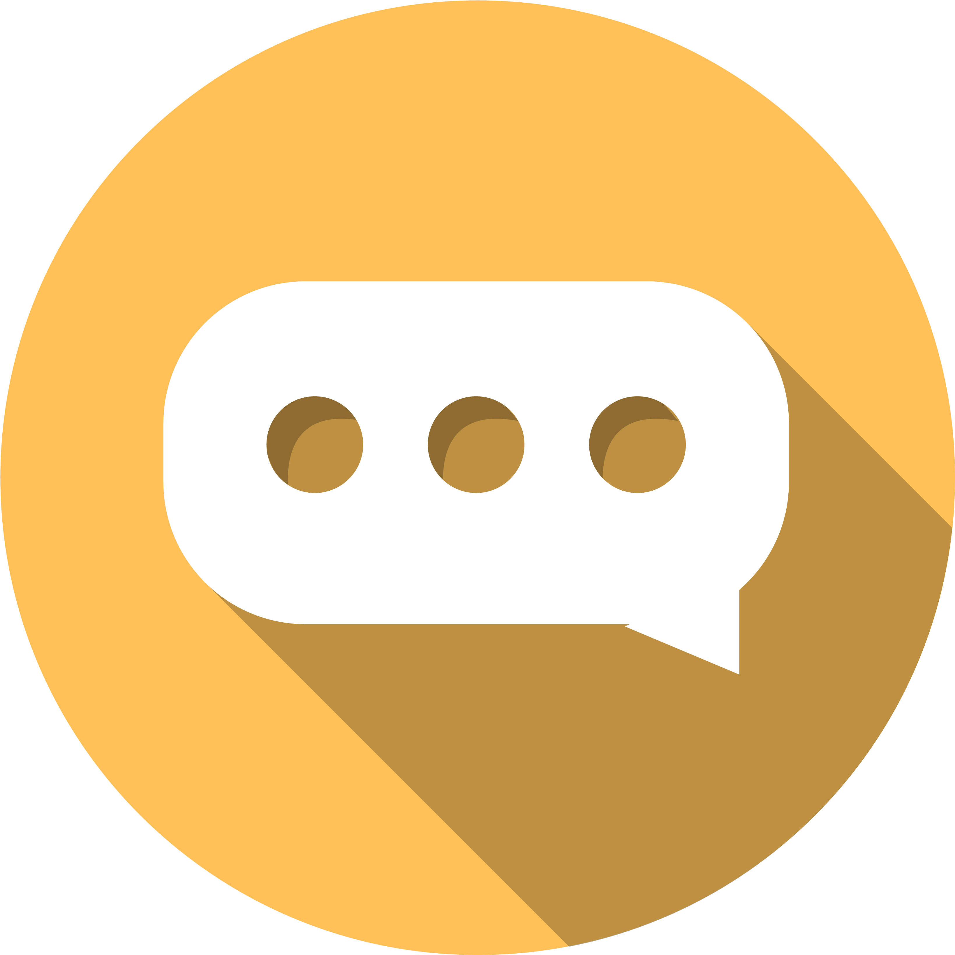Icon Of A Speech Bubble - Speech Balloon (3333x3333)